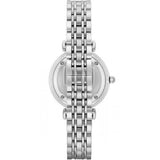  Shop Authentic Emporio Armani Gianni T Bar White Marble Dial Silver Steel Strap Watch For Women - AR11170 - Luxxuri