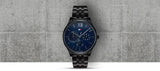  Shop Authentic Tommy Hilfiger Damon Quartz Chronograph Blue Dial Black Steel Strap Watch for Men - 1791454 - Luxxuri