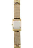  Shop Authentic Guess Nouveau Diamonds Gold Dial Gold Mesh Bracelet Watch for Women - W0127L2 - Luxxuri