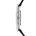  Shop Authentic Calvin Klein Full Moon Black Dial Black Leather Strap Watch for Women - K8Y231C1 - Luxxuri