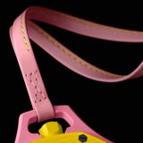 Swatch x AP Royal Pop Blue Dial Pink Leather lanyard Watch for Women - Otg Roz