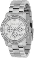  Shop Authentic Michael Kors Brinkley Silver Dial with Diamonds Silver Steel Strap Watch for Women - MK5083 - Luxxuri