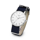  Shop Authentic Tissot T Classic Everytime Large White Dial Blue NATO Strap Watch For Men - T109.610.17.037.00 - Luxxuri