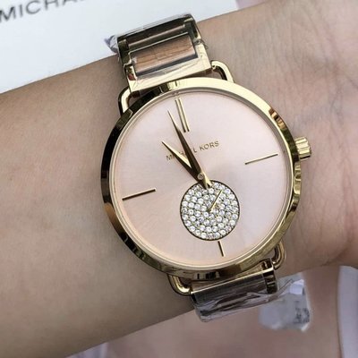  Shop Authentic Michael Kors Portia Rose Gold Dial Two Tone Steel Strap Watch for Women - MK3706 - Luxxuri