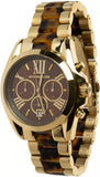  Shop Authentic Michael Kors Bradshaw Chronograph Brown Dial Two Tone Steel Strap Watch For Women - MK5696 - Luxxuri