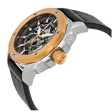  Shop Authentic Fossil Modern Machine Automatic Skeleton Dial Black Leather Strap Watch for Men - ME3082 - Luxxuri