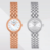  Shop Authentic Tissot T Lady Lovely Mother of Pearl Dial Rose Gold Steel Strap Watch For Women - T058.009.33.111.00 - Luxxuri