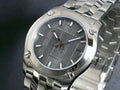 Burberry Herringbone Grey Dial Silver Steel Strap Watch for Women - BU1851