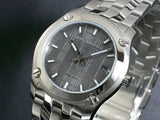  Shop Authentic Burberry Herringbone Grey Dial Silver Steel Strap Watch for Women - BU1851 - Luxxuri