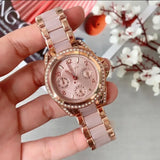  Shop Authentic Michael Kors Blair Chronograph Rose Gold Dial Two Tone Steel Strap Watch for Women - MK5943 - Luxxuri