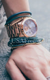  Shop Authentic Michael Kors Runway Chronograph Purple Dial Rose Gold Steel Strap Watch For Women - MK6163 - Luxxuri
