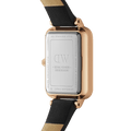  Shop Authentic Daniel Wellington Quadro Sheffield Black Dial Black Leather Strap Watch For Women - DW00100435 - Luxxuri