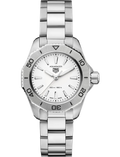  Shop Authentic Tag Heuer Aquaracer Professional 200 Quartz White Dial Silver Steel Strap Watch for Women - WBP1411.BA0622 - Luxxuri