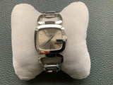 Shop Authentic Gucci G Brown Square Brown Dial Silver Steel Strap Watch For Women - YA125402 - Luxxuri