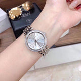  Shop Authentic Michael Kors Darci Silver Dial Silver Stainless Steel Strap Watch for Women - MK3364 - Luxxuri
