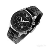  Shop Authentic Emporio Armani Sportivo Black Dial Two Tone Ceramic Bracelet Watch For Men - AR5866 - Luxxuri