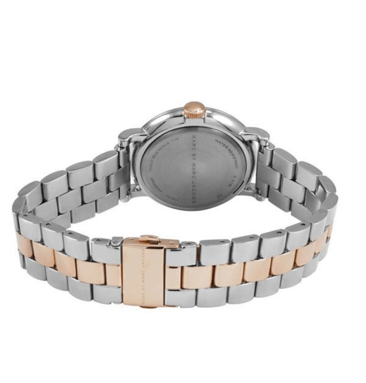  Shop Authentic Marc Jacobs Baker White Dial Two Tone Steel Strap Watch for Women - MBM3312 - Luxxuri