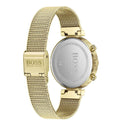  Shop Authentic Hugo Boss Flawless White Dial Gold Mesh Bracelet Watch for Women - 1502552 - Luxxuri