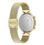  Shop Authentic Hugo Boss Flawless White Dial Gold Mesh Bracelet Watch for Women - 1502552 - Luxxuri