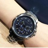  Shop Authentic Maserati Successo Chronograph Blue Dial Black Steel Strap Watch For Men - R8873621005 - Luxxuri