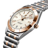  Shop Authentic Breitling Chronomat Automatic 36 White Dial Two Tone Steel Strap Watch for Women - U10380101A1U1 - Luxxuri