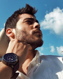  Shop Authentic Maserati SFIDA Black Dial Black Rubber Strap Watch For Men - R8851123004 - Luxxuri
