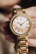  Shop Authentic Michael Kors Taryn Rose Gold Dial Two Tone Steel Strap Watch For Women - MK6564 - Luxxuri
