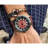  Shop Authentic Tag Heuer Autavia Maroon Dial Watch for Men - WBE5193.FC8300 - Luxxuri