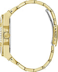  Shop Authentic Guess Zeus Diamonds Gold Dial Gold Steel Strap Watch for Men - GW0209G2 - Luxxuri