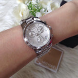  Shop Authentic Michael Kors Runway Silver Dial Silver Steel Strap Watch for Women - MK5428 - Luxxuri