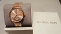  Shop Authentic Michael Kors Jaryn Quartz Rose Gold Dial Rose Gold Steel Strap Watch For Women - MK3501 - Luxxuri