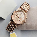  Shop Authentic Michael Kors Paris Limited Edition Rose Gold Dial Steel Strap Watch for Women - MK5716 - Luxxuri
