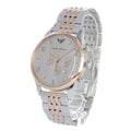  Shop Authentic Emporio Armani Classic Silver Dial Two Tone Steel Strap Watch For Men - AR1839 - Luxxuri