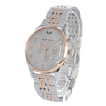 Emporio Armani Beta Chronograph Grey Dial Two Tone Steel Strap Watch For Men - AR1864
