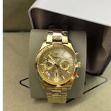  Shop Authentic Fossil Boyfriend Gold Dial Gold Steel Strap Watch for Women - ES3884 - Luxxuri