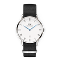  Shop Authentic Daniel Wellington Dapper Cornwall White Dial Black Nylon Strap Watch for Women - DW00100264 - Luxxuri