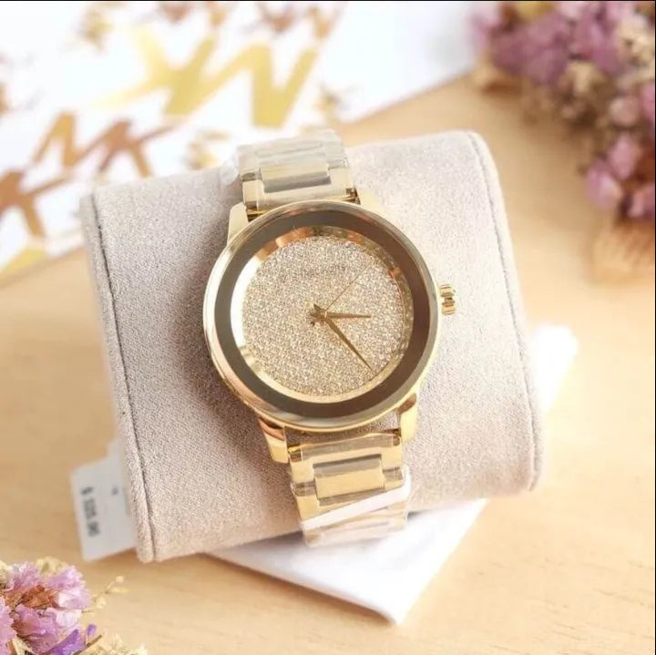  Shop Authentic Michael Kors Kinley Gold Dial Gold Steel Strap Watch for Women - MK6209 - Luxxuri