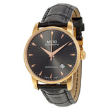  Shop Authentic Mido Baroncelli III Automatic Grey Dial Black Leather Strap Watch For Men - M8600.3.13.4 - Luxxuri