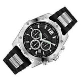  Shop Authentic Guess Intrepid Chronograph Black Dial Two Tone Steel Strap Watch for Men - W0167G1 - Luxxuri