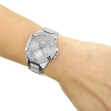  Shop Authentic Guess Frontier Diamonds Silver Dial Silver Steel Strap Watch For Women - W1156L1 - Luxxuri