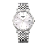  Shop Authentic Tissot T Classic Desire Silver Dial Silver Mesh Bracelet Watch for Men - T52.1.481.31 - Luxxuri