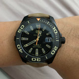  Shop Authentic Tag Heuer Aquaracer Black Dial Watch for Men - WAY208C.FC6383 - Luxxuri