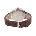  Shop Authentic Tommy Hilfiger Spencer Blue Dial Brown Leather Strap Watch for Men - 1791642 - Luxxuri