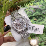  Shop Authentic Michael Kors Mini Bradshaw Crystals Silver Dial Silver Steel Strap Watch For Women - MK6454 - Luxxuri
