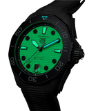 Shop Authentic Tag Heuer Aquaracer Professional 300 Automatic White Dial Black Rubber Strap Watch for Men - WBP201D.FT6197 - Luxxuri