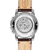  Shop Authentic Fossil Grant Automatic White Dial Brown Leather Strap Watch for Men -  ME3027 - Luxxuri