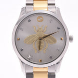  Shop Authentic Gucci G Timeless Silver Dial Two Tone Steel Strap Watch For Women - YA126599 - Luxxuri