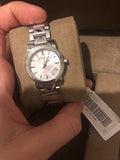  Shop Authentic Burberry The City Silver Dial Silver Steel Strap Watch for Women - BU9233 - Luxxuri