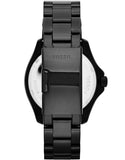  Shop Authentic Fossil Cecile Multi Function Crystals Black Dial Black Steel Strap Watch for Women - AM4522 - Luxxuri
