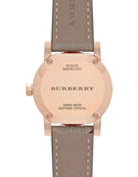  Shop Authentic Burberry The City Pink Dial Brown Leather Strap Watch for Women - BU9236 - Luxxuri